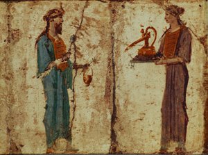 Sacerdote e Sacerdotisa de Ísis