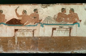 O banquete fúnebre de Erich Lessing