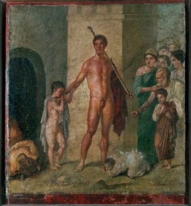 Teseu e o minotauro de Erich Lessing