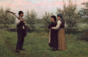 Um encontro de Erik Theodor Werenskiold