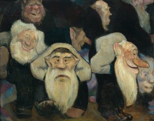 Gnomos e duendes de Erik Theodor Werenskiold
