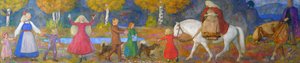 Little Kjersti e Elvenking de Erik Theodor Werenskiold