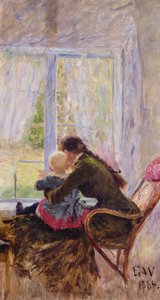 Você e Bebe de Erik Theodor Werenskiold