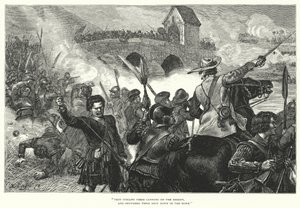 The Battle Of Bothwell Bridge (gravura) de Ernest (after) Crofts