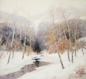 Queda de neve de Ernest Albert