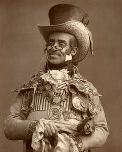 Arthur Roberts, ator britânico, comediante e artista de music hall, 1888