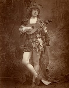Grace Hawthorne, atriz americana, 1888.