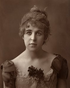 Miss Norreys, atriz britânica, 1887