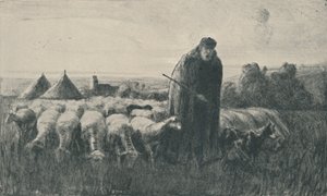 O Pastor da Picardia, 1919 de Ernest George Beach
