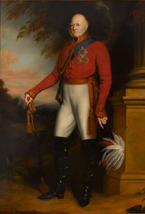 Retrato de H.R.H. Adolphus Frederick, Duque de Cambridge (1774-1850) de Ernest Gustave Girardot