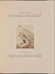 Estrias em frente ao Grimsel
