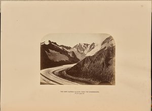 O glaciar de Ober Aletsch a partir do Sparrenhorn