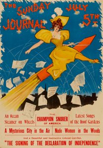 The Sunday Journal, 5 de julho de 1896 de Ernest Haskell