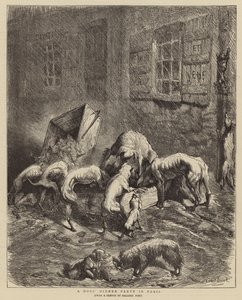 Um jantar de cães em Paris