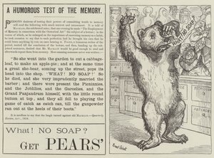 Propaganda, Sabonete Pêra de Ernest Henry Griset