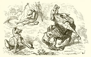 O burro, o cachorro e o lobo