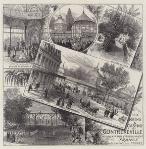 Os Banhos e Cassino de Contrexeville de Ernest Henry Griset