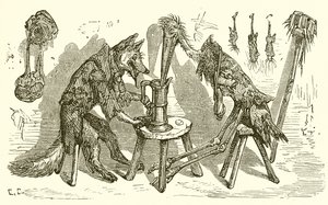 A raposa e a cegonha