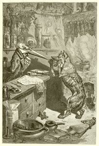 O lobo e o guindaste