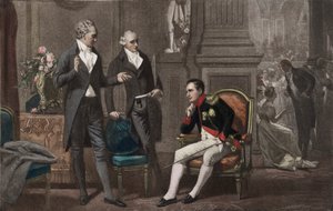 Napoleão, Goethe e Wieland (fotogravura a cores)