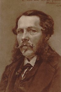 Retrato do pianista e compositor Alfred Quidant 1815-1893, 1872. de Jean Louis Ernest Meissonier