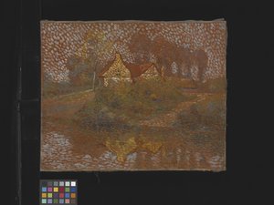 Paisagem, data desconhecida (óleo sobre tela) de Ernest L. Bonnotte