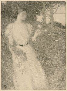 Noite em outubro, c. 1898. de Ernest Laurent