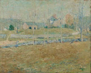 Uma quinta abandonada de Ernest Lawson