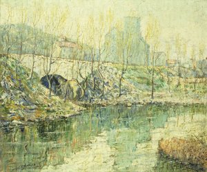 Início da primavera de Ernest Lawson