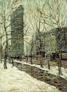 O Edifício Flatiron de Ernest Lawson