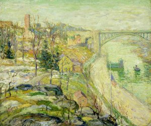 Ponte Washington, Cidade de Nova Iorque de Ernest Lawson