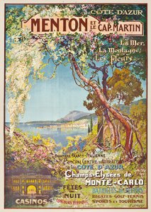 Menton e Cap-Martin, de Ernest Louis Lessieux