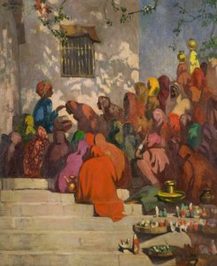O Ganges (ou Hindus e o Pandit), c.1922 (óleo sobre tela)