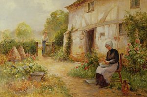 Descascando batatas de Ernest Walbourn
