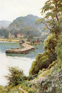 Aberdour (lito colorido) de Ernest William Haslehust