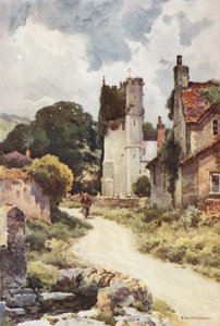 Portisham (cor litho) de Ernest William Haslehust