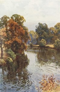 The Dee em Eaton (lito colorido) de Ernest William Haslehust