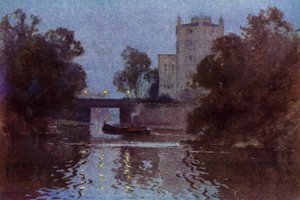 "Veneza em Londres", Paddington (cor litho) de Ernest William Haslehust