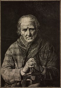 Inverno, Galleria Pisani, gravura de Ernesto Mancastroppa da pintura do professor E Grilli, da L