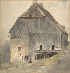 Moinho de água, ca. 1870. de Ernst Erwin Oehme