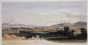 Campagna romana e os montes Albanos de Ernst Fries