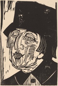 Annette Kolb, 1926. de Ernst Ludwig Kirchner