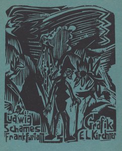 Ludwig Schames Frankfurt a M Grafik E L Kirchner Ludwig Schames Frankfurt a M..., 19191920. de Ernst Ludwig Kirchner