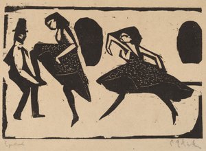 Dança Acrobática de Ernst Ludwig Kirchner