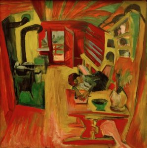 Alpküche de Ernst Ludwig Kirchner