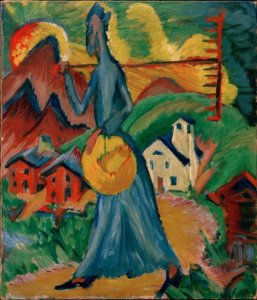 vida alpino de Ernst Ludwig Kirchner