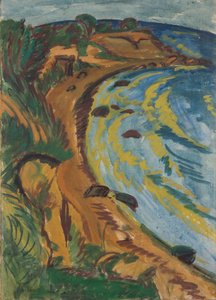 Baía na costa de Fehmarn de Ernst Ludwig Kirchner