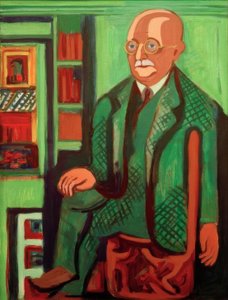 Retrato do Dr. Hagemann de Ernst Ludwig Kirchner