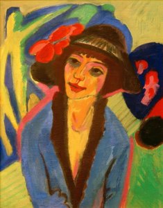 Portrait Gerda de Ernst Ludwig Kirchner