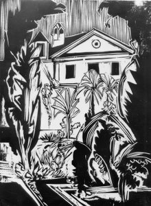 Jardim Botânico (Jena) de Ernst Ludwig Kirchner